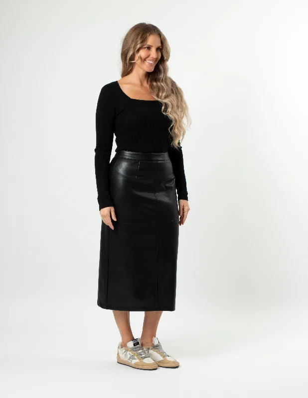 Stella + Gemma Josie Skirt Black