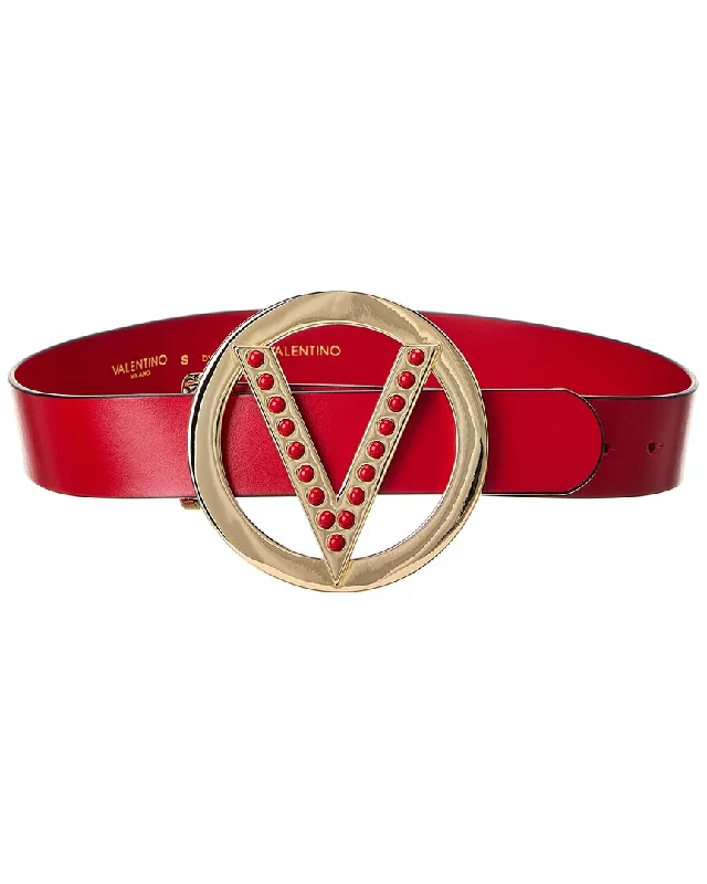 Valentino by Mario Valentino Giusy Forever Leather Belt